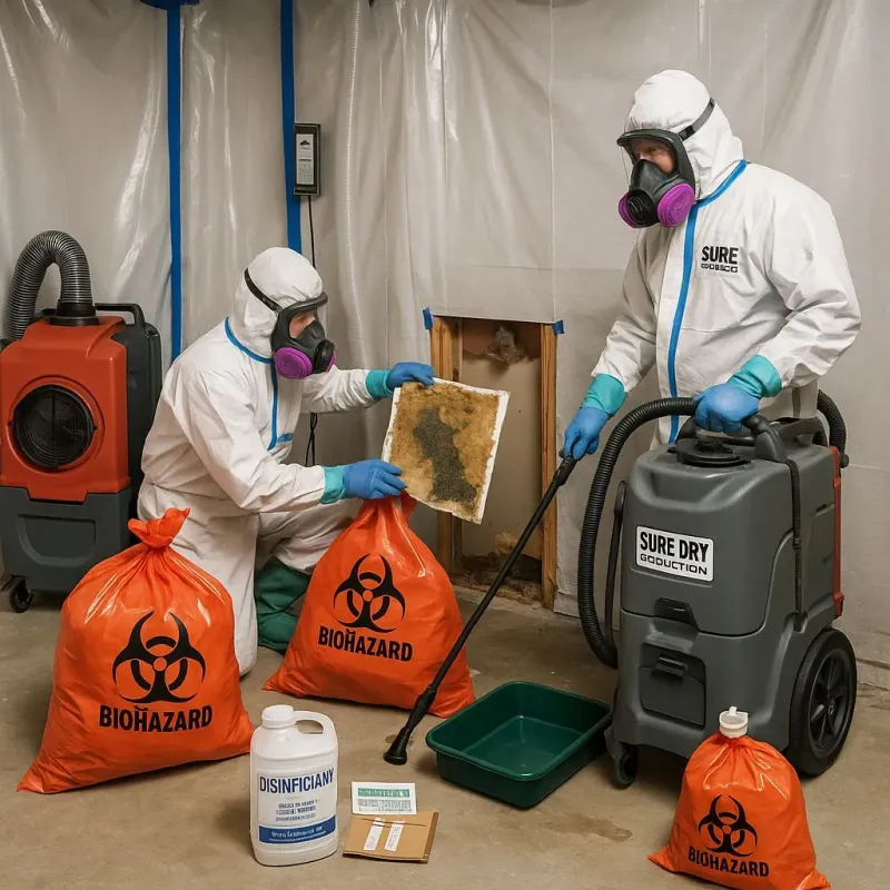 Contaminated Water Handling Protocols process in Northfield, KY