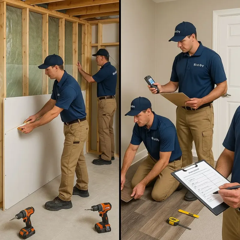 Repairs and Reconstruction process in Northfield, KY